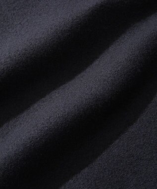 ATON BOMOU MELTON | ショールカラーコート KHAKI GRAY