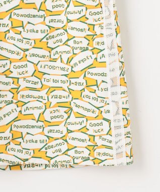 23区GOLF 【WOMEN】【吸水速乾/UVカット】YELL総柄プリントスカート イエロー系5