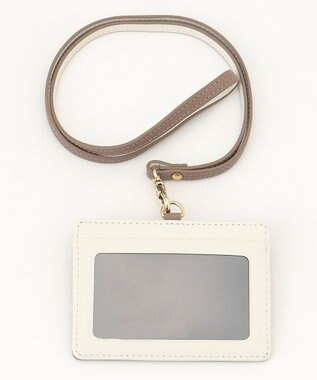 TOCCA PEARL KNOT IDHOLDER IDホルダー ベージュ系