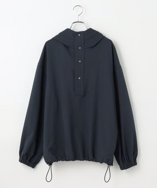 #Newans 【洗濯機可能】フ―ディーアノラック ネイビー