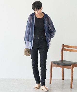 AMERICAN HOLIC スキニーフィットデニム Black