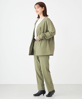 SHARE PARK LADIES 【UNISEX】撥水加工 フレックスカーディガン（XS・S・Mサイズ） グリーン