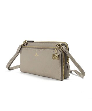 PELLE BORSA お財布ポシェット Reinette レネット 4704 グレージュ