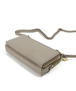 PELLE BORSA お財布ポシェット Reinette レネット 4704 グレージュ