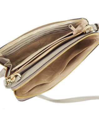 PELLE BORSA お財布ポシェット Reinette レネット 4704 グレージュ