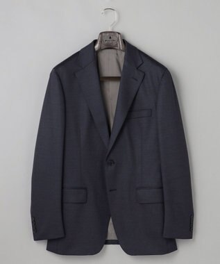 GOTAIRIKU セットアップ対応【洗える/ストレッチ/シワになりにくい】ウォッシャブルジャージー セットアップジャケット_無地（25年モデル） ネイビー系