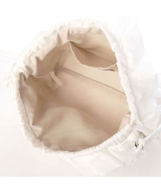 UNBILLION カシュカシュ cachecache / コットンフリルショルダー ホワイト