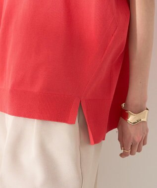 AMERICAN HOLIC フレンチスリーブニットプルオーバー Red