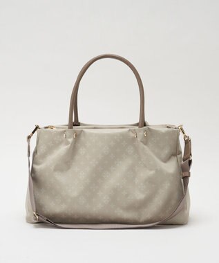 russet ナイロン三層2WAYトートバッグ(CE-1586) Ecru