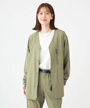 SHARE PARK LADIES 【UNISEX】撥水加工 フレックスカーディガン（XS・S・Mサイズ） グリーン