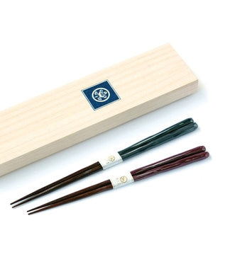 たち吉 【たち吉】やくも　夫婦箸（桐箱入）〈2膳〉