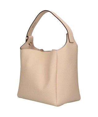 INTER-CHAUSSURES 【LORISTELLA】スマートソフト・バケットバッグ ライトベージュ