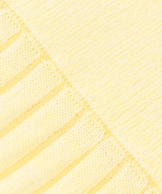 uncrave シアーニット コンビスカート クリームイエロー