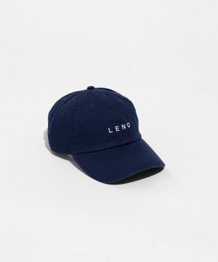 LENO LENO LOGO STONE WASH CAP《UNISEX》/ LENOロゴキャップ NAVY