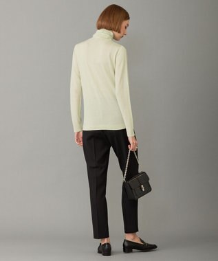 ICB 【洗える】 スムージータートル ニット ヘイズグリーン系