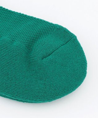 PW CIRCULUS 【MEN】【土踏まずをサポート】ロゴ ショートソックス グリーン