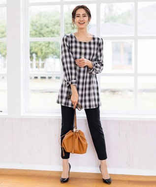 Tiaclasse 【日本製・洗える】穿き心地抜群のシェルタリングドライパンツ ブラック