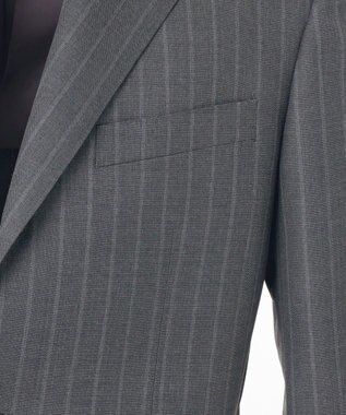 J.PRESS MEN 【WEB・一部店舗限定】インテリジェントストライプ スーツ グレー系2
