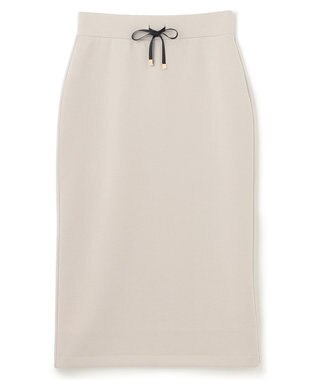 BEIGE， WALNUT / Iラインスカート Sand