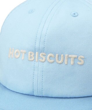 MIKI HOUSE HOT BISCUITS 【44-54cm】 バイカラー ロゴキャップ ブルー