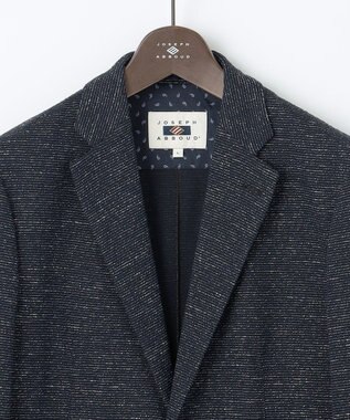 JOSEPH ABBOUD 【軽量/ストレッチ/洗える/速乾/JAPANファブリック】コンフォータブルジャージー ジャケット ネイビー系