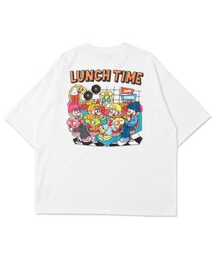 WEGO 【ユニセックス着用ITEM/MLサイズ展開】別注NEW　JACKグラフィックT（S） ホワイト