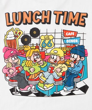 WEGO 【ユニセックス着用ITEM/MLサイズ展開】別注NEW　JACKグラフィックT（S） ホワイト