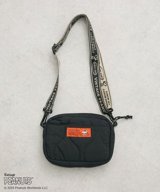 Green Parks ■ＰＥＡＮＵＴＳ　キルティングショルダーＳ Black