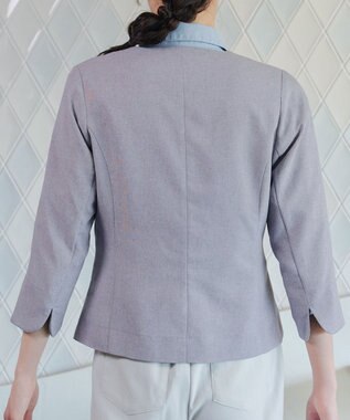 Tiaclasse L カラーレスサマージャケット グレー