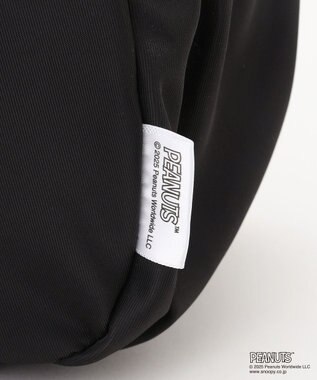 Y'SACCS SNOOPYデザイン サイドギャザー2wayトート　Sサイズ(レインボー） ブラック