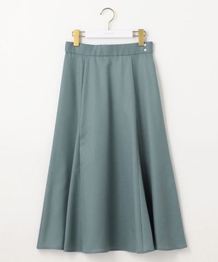 ANY SIS 【速乾・接触冷感】スムージーポリエステル フレアスカート スモーキーミント