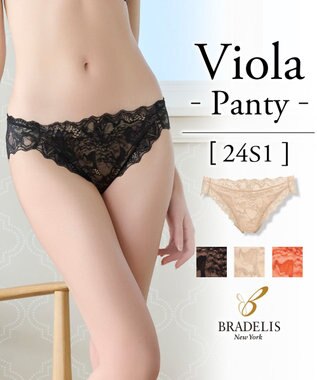 BRADELIS New York 【BRADELIS New York】ヴィオラスタイルパンティ24S1 ブラック