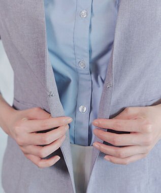 Tiaclasse L カラーレスサマージャケット グレー