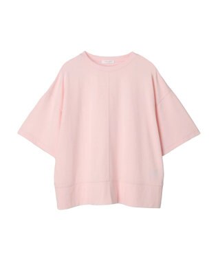 Green Parks 接触冷感裾リブＴシャツ Pink