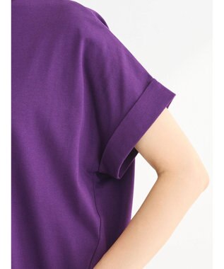 Green Parks 汗染み防止プチハイネックプルオーバー Purple