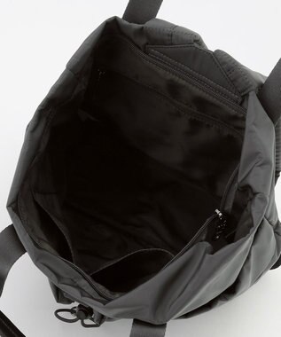 Y'SACCS ドローストリング コンビカラーリュックサック ダークグレー