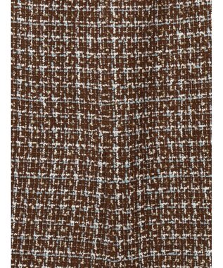 Te chichi ツィードロングナロースカート《2025winter catalog item》 ブラウン