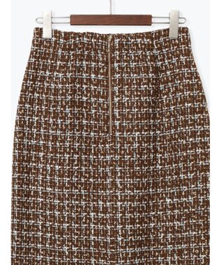 Te chichi ツィードロングナロースカート《2025winter catalog item》 ブラウン