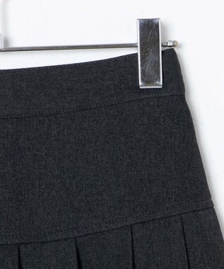WEGO 【SCHOOL ITEM】プリーツスカパン 杢グレー