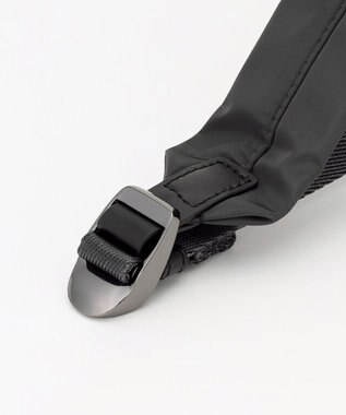 Y'SACCS ドローストリング コンビカラーリュックサック ダークグレー