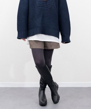 INTER-CHAUSSURES 【BUSSOLA】アイスグリップソールロングブーツ ブラック