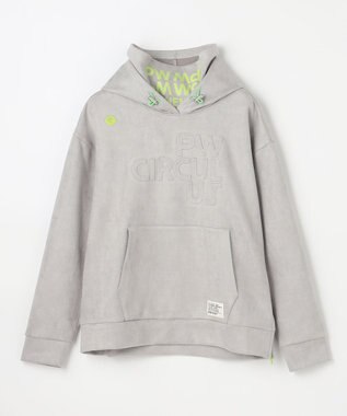 PW CIRCULUS 2025 NEW！【手洗い洗濯可】【WOMEN】スエードライク デタッチャブルフーディ ゴルフウェア レディース グレー系