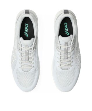 ASICS WALKING ゲルファンウォーカー メンズ 4E相当 ライトグレー×ホワイト