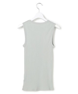 ICB オーガニックリブ タンクトップ スモーキーサックス