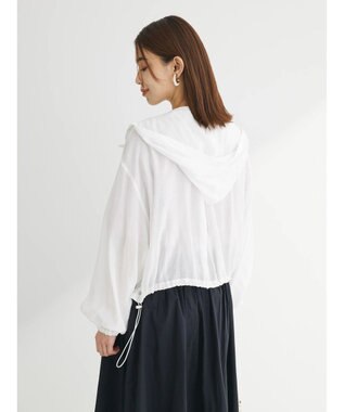 Green Parks ・ＥＬＥＮＣＡＲＥ　ＤＵＥ　シアーマウンテンパーカー Off White