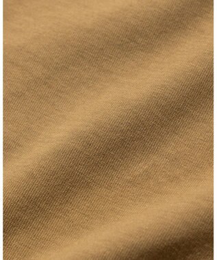 JOSEPH ABBOUD MOUNTAIN 【CREA掲載・テーム ヤルヴィモチーフ・サスティナブル】ビオグレース天竺ｘリップストップTシャツ キャメル系