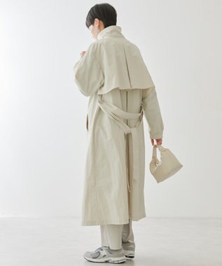 AMERICAN HOLIC スタンドカラーコート Light Beige