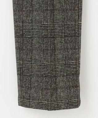 JOSEPH ABBOUD 【ストレッチ】フランネルジャージ パンツ ダークブラウン系4