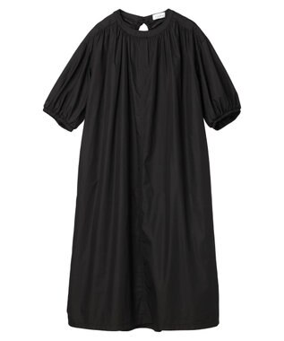 Green Parks ■ＥＳＣＡＲ　バックオープンギャザーワンピース Black