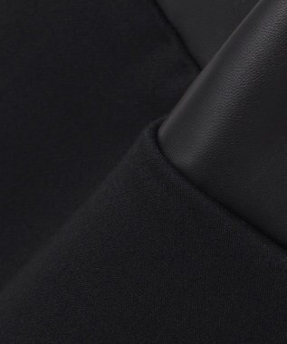 23区 【エステータ】レザードッキング スカート ブラック系